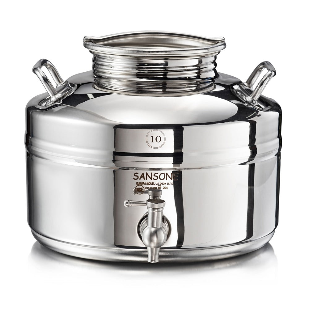 10L Stainless Steel Olive Oil Container