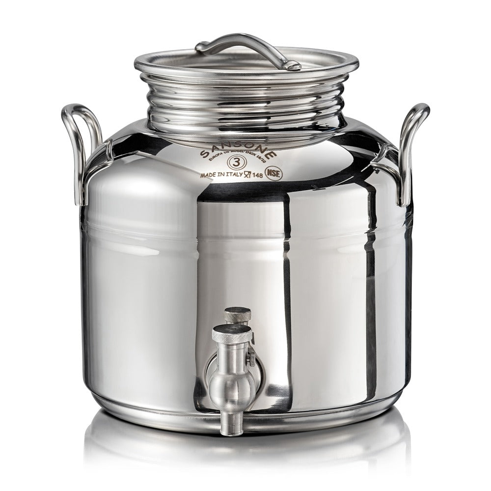 3L Stainless Steel Olive Oil Container