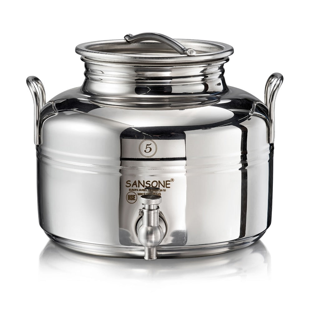 5L Stainless Steel Olive Oil Container
